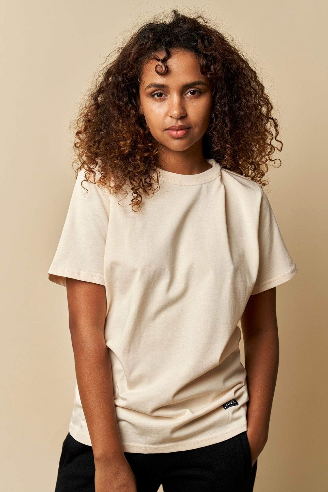 ARKK Apparel ARKK Box Logo Tee | Light Sand T-Shirt
